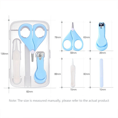 Multi-Piece Baby Health Hygiene Kit Grooming And Health Care Groups Baby Care Nail Cutter Scissors Suit Newborn Cleaning Tools