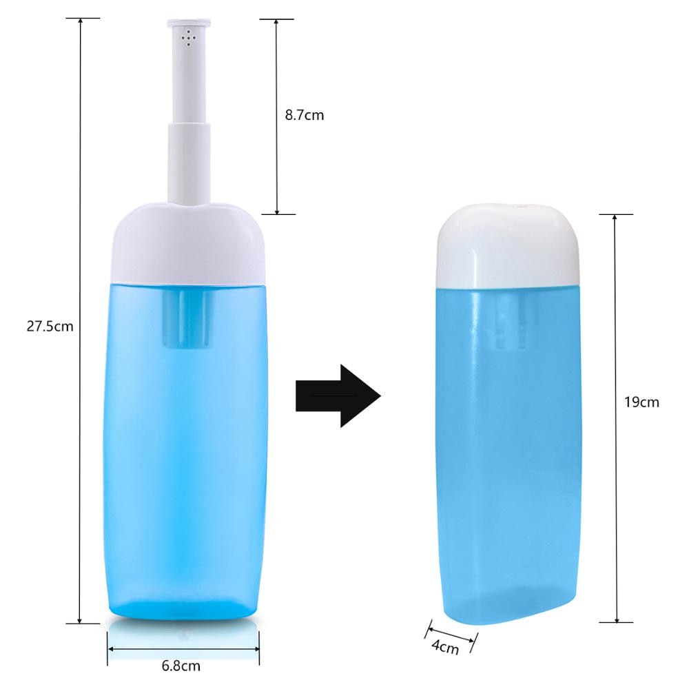 Portable Bidet - Travel Handheld Bidet Bottle with Retractable Spray Nozzle for Hygiene Cleansing Personal Care 350ml