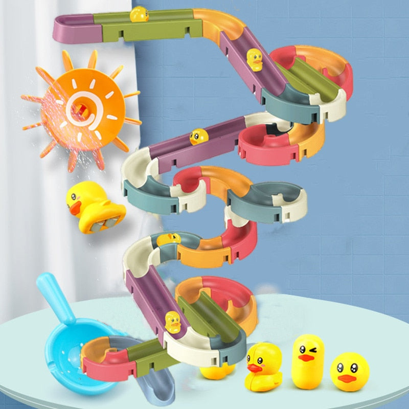 Baby Bath Toys for Kids Baby Shower Toys Track Bathtub Kids Play for Kids Swim Pool Toys Baby Toys for Children Kids Water Toys