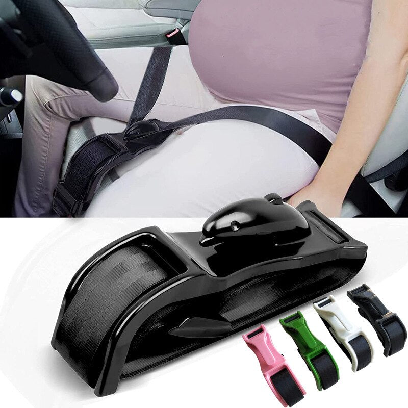 Car Seat Safety Belly Support Belt for Pregnant Woman Maternity Moms Belly Unborn Baby Protector Adjuster Extender Accessories