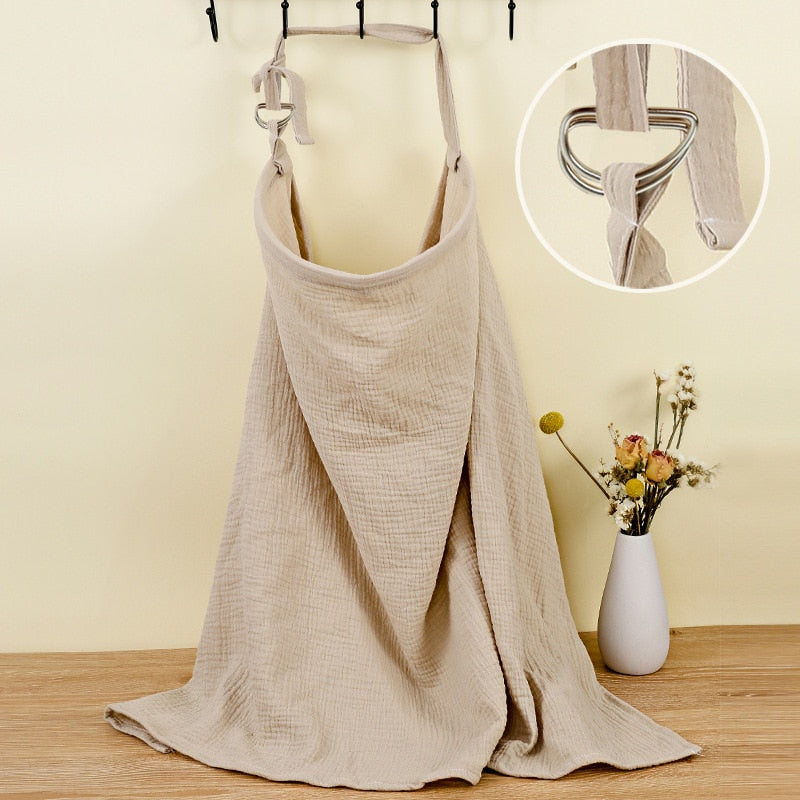 Breathable Breastfeeding Cover Baby Feeding Nursing Covers Adjustable Nursing Apron Outdoor Privacy Cover Mother Nursing Cloth