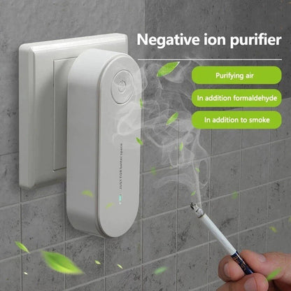 Portable Air Purifier Anion Air Purification Xiomi Air Freshener Ionizer Cleaner Dust Cigarette Smoke Remover Toilet Deodorant