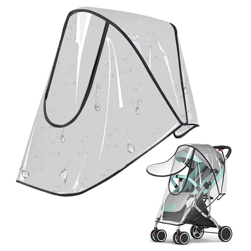 Universal Stroller Rain Cover Baby Car Portable Universal Waterproof Rain Cover Weather Stroller for Baby Stroller Accessories